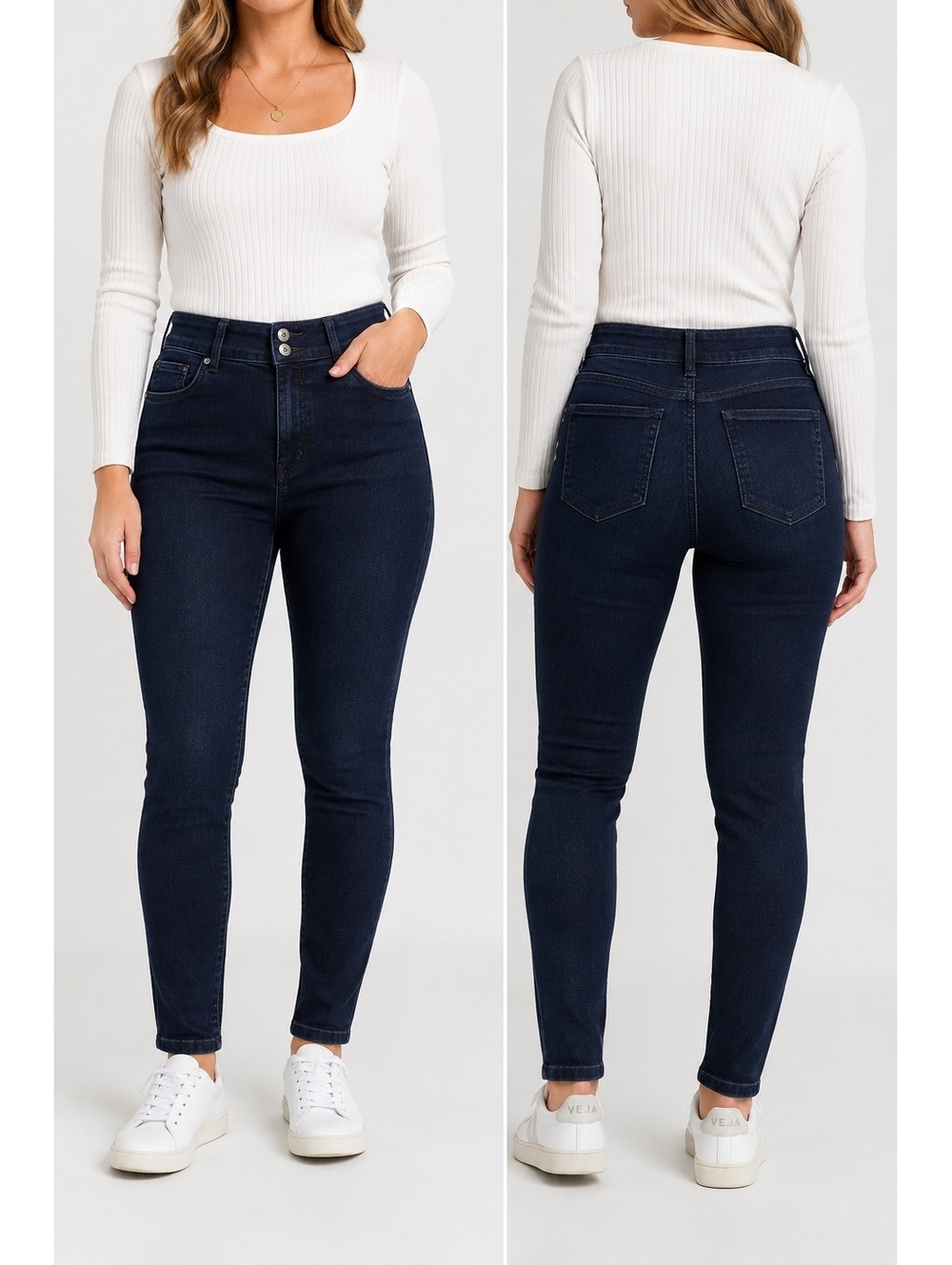 The Limited Women’s High Rise Jegging Jeans Size 8P Dark Wash Skinny